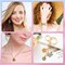 SANNIX 350Pcs Charm for Jewelry Making, Assorted Gold Enamel Charms, Mixed Bulk Antique Gold Tibetan Silver Jewelry Bangle Charm Pendants for Bracelet Necklaces Earrings Making Supplies